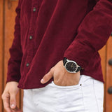 Fossil The Minimalist 3H Black Dial Brown Leather Strap Watch for Men - FS5464 Authentic Buy Shop Now