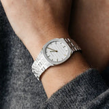 Gucci 25H Quartz Silver Dial Silver Steel Strap Unisex Watch - YA163407 Authentic Buy Shop Now