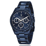 Maserati Blue Edition Collection 43m Blue Dial Stainless Steel Watch For Men - R8853100025 Authentic Buy Shop Now