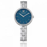 Swarovski Cosmopolitan Blue Dial Silver Steel Strap Watch for Women - 5517790 Authentic Buy Shop Now
