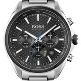 Hugo Boss Montre Distinct Black Dial Silver Steel Strap Watch for Men - 1513857 Authentic Buy Shop Now