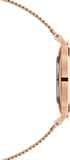 Daniel Wellington Petite Rose Gold Dial Rose Gold Mesh Bracelet Watch For Women - DW00100470 Authentic Buy Shop Now