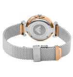 Emporio Armani Retro Mother of Pearl Dial Silver Mesh Bracelet Watch For Women - AR2067 Authentic Buy Shop Now
