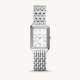 Fossil Raquel Three Hand Date White Dial Silver Steel Strap Watch for Women - ES5221 Authentic Buy Shop Now