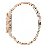 Guess Glitz Multi Function Diamonds Pink Dial Rose Gold Steel Strap Watch for Women - GW0320L6 Authentic Buy Shop Now