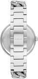 Michael Kors Catelyn Quartz Crystals Silver Dial Silver Steel Strap Watch For Women - MK4675 Authentic Buy Shop Now