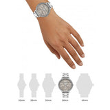 Michael Kors Pyper Grey Dial Silver Steel Strap Watch For Women - MK4672 Authentic Buy Shop Now
