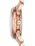 Michael Kors Runway Iridescent Dial Rose Gold Steel Strap Watch for Women - MK5940 Authentic Buy Shop Now