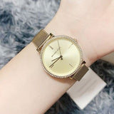 Michael Kors Darci Quartz Gold Dial Gold Mesh Strap Watch for Women - MK7121 Authentic Buy Shop Now