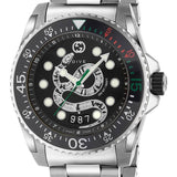Gucci Dive Snake Black Dial Silver Steel Strap Watch For Men - YA136218 Authentic Buy Shop Now