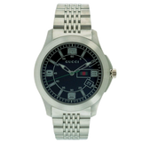 Gucci G Timeless Black Dial Silver Steel Strap Watch For Men - YA126201 Authentic Buy Shop Now