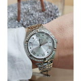 Guess Cosmo Diamonds Silver Dial Silver Steel Strap Watch For Women - GW0033L1 Authentic Buy Shop Now