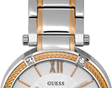 Guess Park Ave Silver Dial Two Tone Steel Strap Watch for Women - W0636L1 Authentic Buy Shop Now