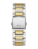 Guess Frontier Chronograph Crystals Silver Dial Two Tone Steel Strap Watch for Men - W0799G4 Authentic Buy Shop Now