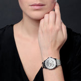 Guess Mini Phantom Silver Dial Silver Steel Strap Watch for Women - W0235L1 Authentic Buy Shop Now