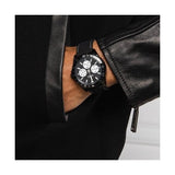 Guess Odyssey Quartz Black Dial Black Silicone Strap Watch For Men - W1108G3 Authentic Buy Shop Now