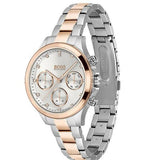 Hugo Boss Hera White Dial Two Tone Steel Strap Watch for Women - 1502564 Authentic Buy Shop Now