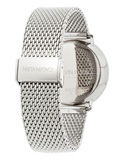 Calvin Klein White Dial Silver Mesh Bracelet Watch for Women - K8M21126 Authentic Buy Shop Now