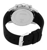 Guess Fuel Multifunction White Dial Black Rubber Strap Watch for Men - W0802G1 Authentic Buy Shop Now