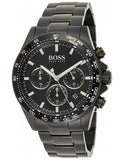 Hugo Boss Hero Black Dial Black Steel Strap Watch for Men - 1513754 Authentic Buy Shop Now