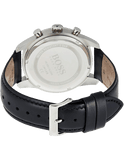 Hugo Boss Skymaster Black Dial Black Leather Strap Watch for Men - 1513782 Authentic Buy Shop Now