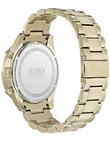 Hugo Boss Trophy White Dial Gold Steel Strap Watch for Men - 1513631 Authentic Buy Shop Now