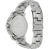 Maserati Successo Chronograph Green Dial Silver Steel Strap Watch For Men - R8873621017 Authentic Buy Shop Now