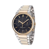 Salvatore Ferragamo F-80 Classic Black Dial Two Tone Steel Strap Watch for Men - SFME00921 Authentic Buy Shop Now