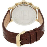 Tommy Hilfiger Daniel Blue Dial Brown Leather Strap Watch for Men - 1710380 Authentic Buy Shop Now