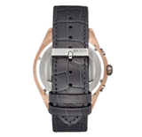 Hugo Boss Onyx Grey Dial Black Leather Strap Watch for Men - 1513366 Authentic Buy Shop Now
