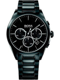 Hugo Boss Onyx Black Dial Black Steel Strap Watch for Men - 1513365 Authentic Buy Shop Now