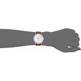 Marc Jacobs Baker White Dial Brown Leather Strap Watch for Women - MBM1265 Authentic Buy Shop Now