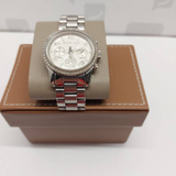 Michael Kors Brinkley Silver Dial with Diamonds Silver Steel Strap Watch for Women - MK5083 Authentic Buy Shop Now
