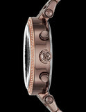Michael Kors Parker Analog Quartz Brown Dial Brown Steel Strap Watch For Women - MK6378 Authentic Buy Shop Now