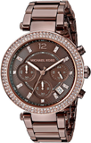 Michael Kors Parker Analog Quartz Brown Dial Brown Steel Strap Watch For Women - MK6378 Authentic Buy Shop Now