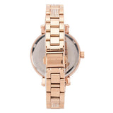 Michael Kors Sofie Quartz Rose Gold Dial Rose Gold Steel Strap Watch For Women - MK3882 Authentic Buy Shop Now