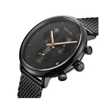 Calvin Klein High Noon Black Dial Black Mesh Bracelet Watch for Women - K8M27421 Authentic Buy Shop Now