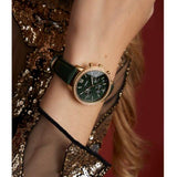 Fossil Neutra Chronograph Green Dial Green Leather Strap Watch for Women - ES5239 Authentic Buy Shop Now