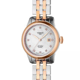 Tissot Le Locle Automatic Lady Mother of Pearl Dial Two Tone Steel Strap Watch For Women - T006.207.22.116.00 Authentic Buy Shop Now