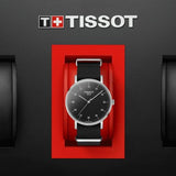 Tissot Everytime Medium Black Dial Black NATO Strap Watch For Men - T109.410.17.077.00 Authentic Buy Shop Now