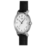 Tissot Everytime Small White Dial Black Leather Strap Watch For Women - T109.210.16.032.00 Authentic Buy Shop Now