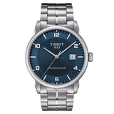 Tissot Luxury Powermatic 80 Blue Dial Silver Steel Strap Watch For Men - T086.407.11.041.00 Authentic Buy Shop Now