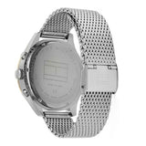 Tommy Hilfiger Gavin Chronograph Quartz Grey Dial Silver Mesh Bracelet Watch for Men - 1791466 Authentic Buy Shop Now