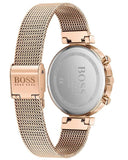 Hugo Boss Flawless White Dial Gold Mesh Bracelet Watch for Women - 1502553 Authentic Buy Shop Now