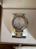 Versace Greca Action Chronograph Quartz Silver Dial Two Tone Steel Strap Watch for Men - VE3J00522 Authentic Buy Shop Now