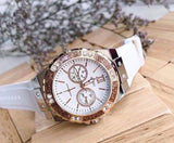 Guess Diamonds White Dial White Rubber Strap Watch For Women - W0426L1 Authentic Buy Shop Now