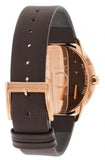 Calvin Klein Minimal White Dial Brown Leather Strap Watch for Women - K3M226G6 Authentic Buy Shop Now