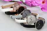 Calvin Klein Rebel Grey Dial Grey Leather Strap Watch for Women - K8P231Q4 Authentic Buy Shop Now