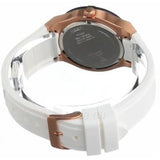 Guess Jet Setter White Dial White Rubber Strap Watch for Women - W0564L1 Authentic Buy Shop Now