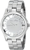 Marc Jacobs Henry White Dial Silver Steel Strap Watch for Women - MBM3291 Authentic Buy Shop Now